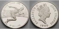 Cook Inseln 10 Dollar Oly. Sommerspiele in Barcelona - Sprinten - <b> ohne Zertifikat </b> -