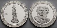 Spanien 2000 Pesetas Oly. Sommerspiele in Barcelona - Menschenpyramide - inkl. Kapsel, -