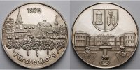 Fürstenberg / Weser 14,99g fein  35 mm Ø Medaille in Silber Fürstenberg, Stadtansicht 1978 Patina  berieben AU-UNC