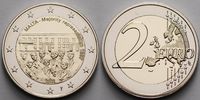 Malta 2 Euro Mehrheitswahlrecht 1887,<br><b>geringe Auflage, mit Münzzeichen, NUR aus KMS -