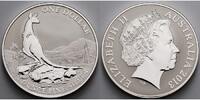 Australien 1 $ Känguru in Kapsel, -