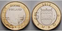 Finnland 5 Euro Kathedrale Helsinki + Uspenski-Uusima, <b>Nr. 2/9</b> Gebäude der Provinzen, -