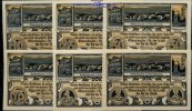 Escherhausen 10,25,50,75 Pfg. 1,2 Mark Stadt, Grabowski 351,1 -