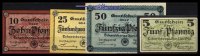 Eckartsberga, Thür. 10,25,50,5 Pfg. Stadt -