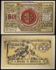 Freienwalde, Polen 50 Pfg. Stadt, Grabowski 385.4 b -