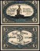 Freienwalde, Polen 5 Pfg Stadt, Grabowski 385.1 -