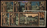 Grünberg, Schles. 6x50, 75 Pfg., Stadt, Grabowski 489.5 -