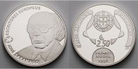 Portugal 2,5 Euro Dramatiker José Saramago, inkl. Kapsel & Zertifikat & Etui -