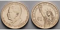 USA 1 $ Theodore Roosevelt / Kupfer-Nickel, Denver -