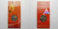 Russland 25 Rubel Winter Oly. Sotschi 2014-<b>Sotschi Maskottchen,</b> Kupfer-Nickel <b>farbig</b> -