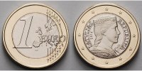 Lettland 1 Euro Kursmünze, 1 Euro, -