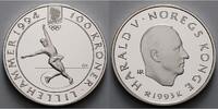Norwegen 100 Kroner Oly. Winterspiele in Lillehammer - Eiskunstlauf - mit original & MDM Zertifikat -