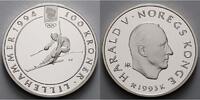 Norwegen 100 Kroner Oly. Winterspiele in Lillehammer - Slalomläuferin - mit MDM - Zertifikat -
