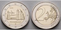 Deutschland 2 Euro Michaeliskirche in Niedersachsen,<br><b>Prägestätte D</b> -