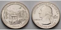 USA 1/4 $ Great Smoky Mountains Park /S - Kupfer-Nickel - -