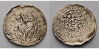 Corvey, Abtei Pfennig<br> Abt Simon I. zur Lippe Bischof von Paderborn 1247-1277, als Tutor -