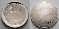 USA 1/2 $ National Baseball Hall of Fame, in Kapsel inkl. Etui & Zertifikat -