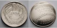 USA 1/2 $ National Baseball Hall of Fame, in Kapsel inkl. Etui & Zertifikat -