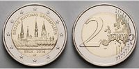 Lettland 2 Euro Riga Kulturhauptstadt Europas - Lettland - Latvija - Latvia, -