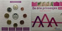 Niederlande 3,88 Kursmünzensatz/Die drei Prinzessinen <i>m. Medaille in Silber<i></i> -