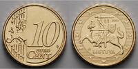 Litauen 10 Cent Kursmünze, 10 Cent, <b>Ab sofort lieferbar!!!</b> -