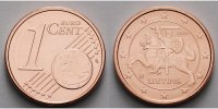 Litauen 1 Cent Kursmünze, 1 Cent, <b>Ab sofort lieferbar!!!</b> -