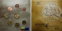 Litauen 3,88 € 1. amtlicher Euro Kursmünzensatz, 8 Münzen, -