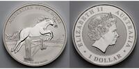 Australien 1 $ Stock Horse - 1 oz. - <b>-Neue Serie- -</b> mit Zertifikat -
