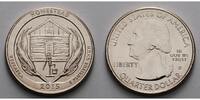 USA 1/4 $ Homestead Monument /D - Kupfer-Nickel - -