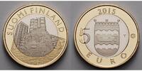 Finnland 5 Euro Uusimaa - Igel, Tiere der historischen Landschaften, -