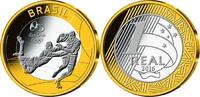 Rio 1 Reais Oly. Sommer Rio 2016 - Rugby <b>08 / 16</b>, im originalem Blister -