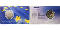 Lettland 2 Euro 30 Jahre EU-Flagge 1985-2015 - Lettland - Latvija - Latvia, -