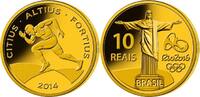 Rio 10 Reais Oly. Sommer Rio 2016 - Laufen <b>01/04</b>, in orig.Oly. Kapsel m. Zertifikat -