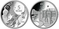 Rio 5 Reais Oly. Sommer Rio 2016 - Samba <b>16 / 16</b>, orig.Oly. Kapsel mit Zertifikat -