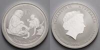 Australien 50 Cents,<br><b>1/2 oz.</b> Jahr des Affen / Chines.Tierkreiszeichen 2016 <b>-NEUE SERIE</b> Lunar <b>1/2 oz -