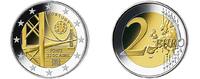 Portugal 2 Euro 50 Jahre Brücke des 25. Aprils, ( 1966 - 2016 ) -