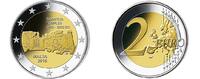 Malta 2 Euro Ggantija Tempelanlage auf Gozo, ( 3600-3200 B. C.), <br><b>sehr geringe Auflage, -