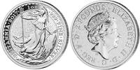 Großbritannien 2 Pfund Britannia, -
