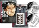  2017 Deutschland 500 Jahre Reformation - Martin Luther, Numisblatt