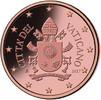 Vatikan 5 Cent Kursmünze, 5 Cent * <b> erste Münze mit dem Motiv des päpstlichen Wappens! </b> -