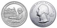 USA 1/4 $ Frederick Douglass aus Columbia /S - Kupfer-Nickel - -