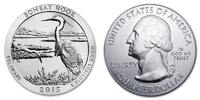 USA 1/4 $ Bombay Hook National Wildlife Refuge aus Delaware /D - Kupfer-Nickel - -