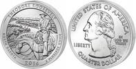USA 1/4 $ Theodore Roosevelt National Park aus North Dakota /S - Kupfer-Nickel - -