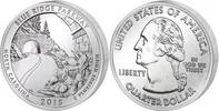 USA 1/4 $ Blue Ridge Parkway aus North Carolina /S - Kupfer-Nickel - -