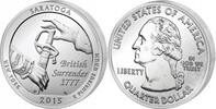 USA 1/4 $ Saratoga National Historical Park aus New York /D - Kupfer-Nickel - -