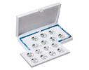 Südkorea 5000 Won x 8 Münzen Winter Oly.PyeongChang2018,<b>9 /16</b>,bis<b> 16/ 16</b> alle 8 Münzen komplett -