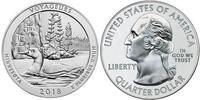 USA 1/4 $ Voyageurs Park aus Minnesota /P - Kupfer-Nickel - -