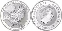Australien 1 $ 2018 Kookaburra, stgl 179,99 EUR  Excl. 19,00 EUR Verzending