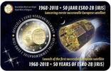 Belgien 2 Euro 50Jahre Forschungssatellit ESRO-2B<b>ACHTUNG:NUR i.Blister/Coincard lieferb.</b> -