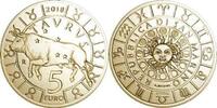 San Marino 5 Euro Tierkreiszeichen "Stier",<b>aus orig. Rollen/Rollenware, sofort lieferbar!</b> -